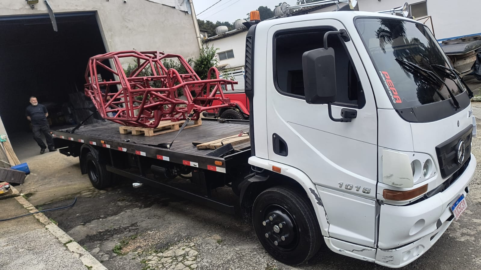 Transporte de equipamento